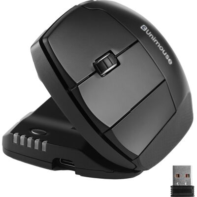 Contour Unimouse - Ergonomisk venstrehåndet mus - 4000 DPI Contour Unimouse - Ergonomisk venstrehåndet mus - 4000 DPI