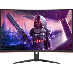 AOC Gaming Cq32g2se/bk Led 32” Monitor, Sort