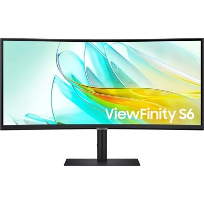 Samsung Viewfinity S6 S34c652uau 34” Kurvet Skærm Samsung Viewfinity S6 S34c652uau 34” Kurvet Skærm