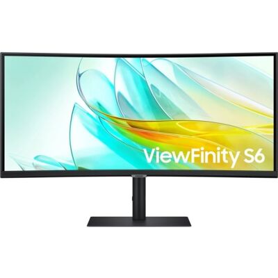 Samsung Viewfinity S6 S34c652uau 34” Kurvet Skærm Samsung Viewfinity S6 S34c652uau 34” Kurvet Skærm