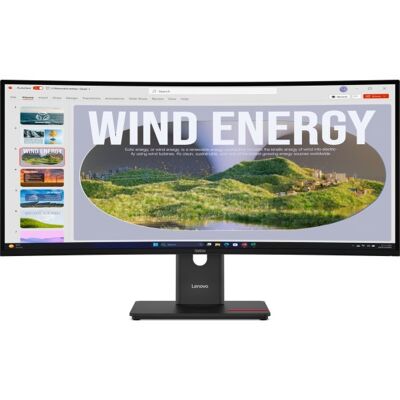 Lenovo Thinkvision T34wd-40 34" Computerskærm Lenovo Thinkvision T34wd-40 34" Computerskærm