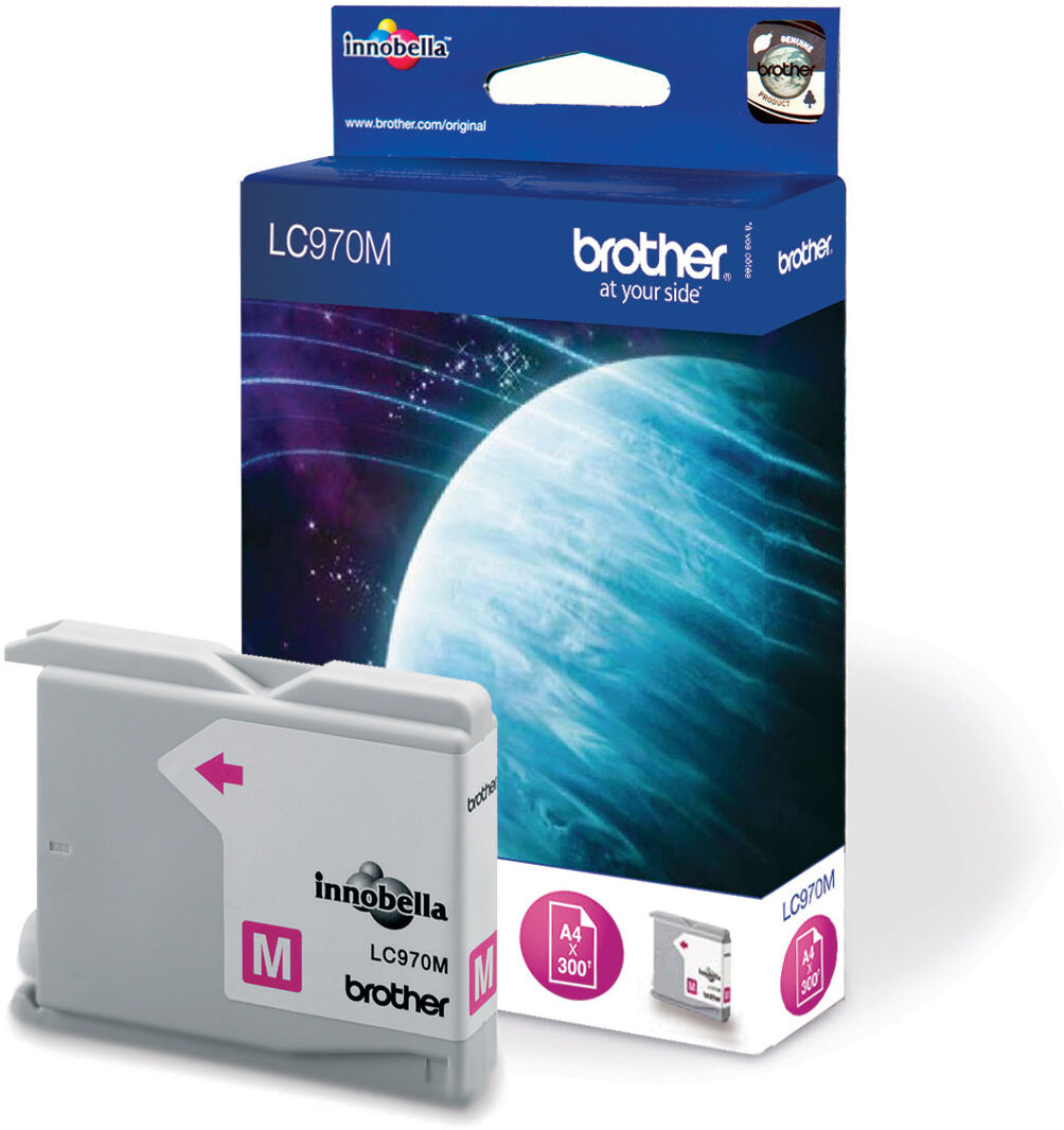 Brother Blækpatron magenta LC970M