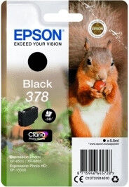 Epson Epson 378 Blækpatron sort T3781