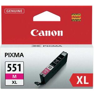 Canon Cli-551xl M Blækpatron, Rød, 11 Ml