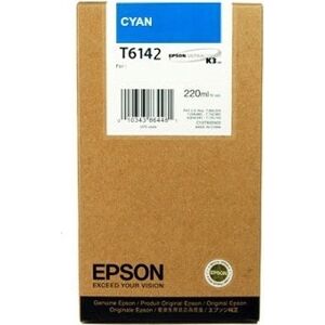 Epson C13t614200 Blækpatron, Blå, 220ml