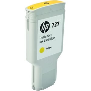 HP No 727 Designjet Blækpatron, 300ml, Gul