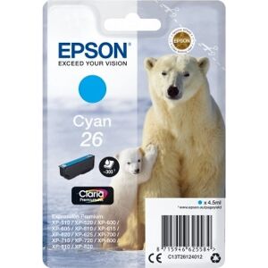 Epson T2612 Blækpatron, 300s, Blå