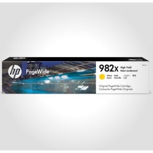 HP No 982x Xl Pagewide Blækpatron, Gul,16.000s