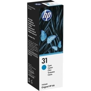 HP No 31 1vu26ae#abb Blækpatron, Cyan, 8.000s