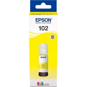 Epson T102 Blæktank, Gul, 70ml