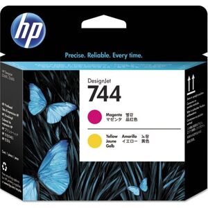 HP No 744 Magenta & Gul Designjet Printhoved