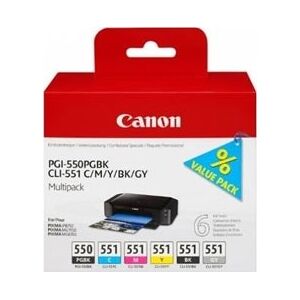 Canon Pgi-550/cli-551 Blækpatroner, Sampak