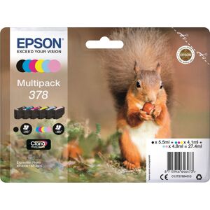 Epson T378 Claria Foto Hd Blækpatroner, Sampak