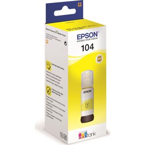 Epson T104 Ecotank Blækpatron, Gul