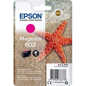 Epson 603 Blækpatron, Magenta, Blister, 2.4ml