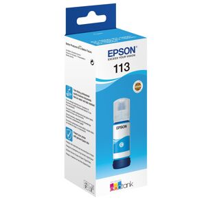 Epson 113 Ecotank Blækflaske, Pigmenteret Cyan