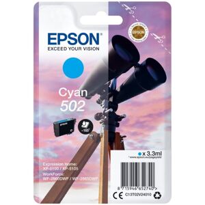 Epson T502 Blækpatron, Cyan