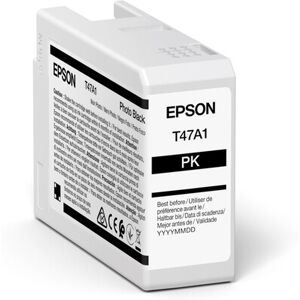 Epson C13t47a100 Blækpatron, Foto Sort