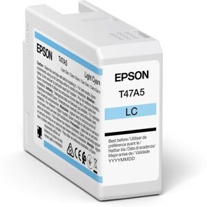 Epson C13t47a500 Blækpatron, Lyseblå