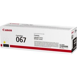 Canon 067 Lasertoner, 1250 Sider, Gul