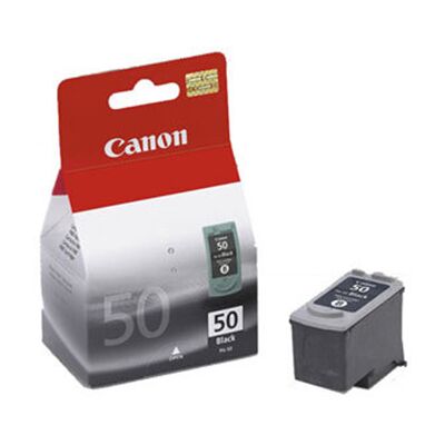 Canon Pg-50 Blækpatron, Sort, 750s Canon Pg-50 Blækpatron, Sort, 750s
