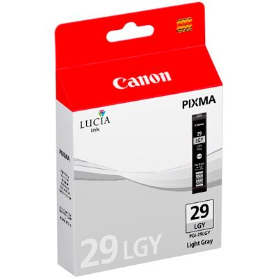 Canon Pgi-29lgy Blækpatron, Let Grå, 1300s Canon Pgi-29lgy Blækpatron, Let Grå, 1300s