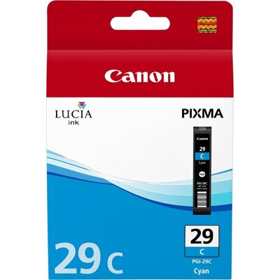 Canon Pgi-29c Blækpatron, Cyan Canon Pgi-29c Blækpatron, Cyan
