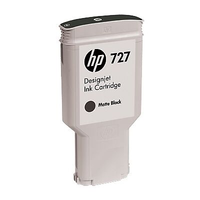 HP No 727 Designjet Blækpatron, 300ml, Matsort HP No 727 Designjet Blækpatron, 300ml, Matsort