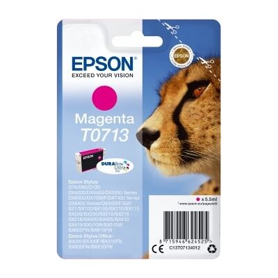 Epson Nr.T0713/c13t07134012 Blækpatron, Rød, 280s Epson Nr.T0713/c13t07134012 Blækpatron, Rød, 280s