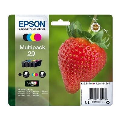 Epson C13t29864022 Blækpatron, Sampak Epson C13t29864022 Blækpatron, Sampak