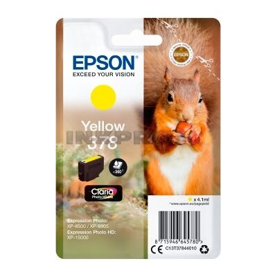 EPSON - C13T37844010 - Gul - 1 stk - Inkjet cartridge EPSON - C13T37844010 - Gul - 1 stk - Inkjet cartridge