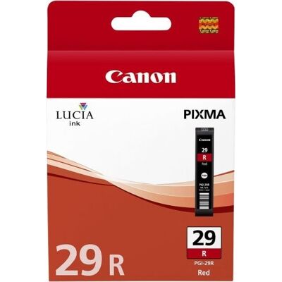 Canon Pgi-29r Blækpatron, Rød Canon Pgi-29r Blækpatron, Rød