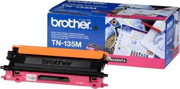 Brother Tonerkassette magenta 4.000 sider høj kapacitet TN-135M