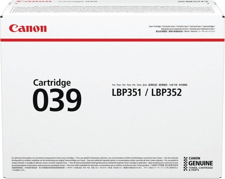 Canon Canon 39 Tonerkassette sort 0287C001