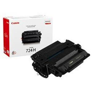 Canon Nr.724h/3482b002aa Lasertoner, Sort, 12500s