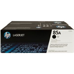 HP No 85a Ce285ad Lasertoner, Sort, 1600s Dualpack