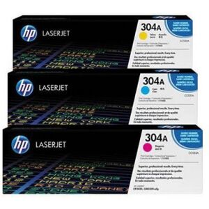 HP No 304a Cf372am Lasertoner, 2800s, Tri-Pack