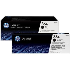 HP No 36a Cb436ad Lasertoner, Sort, 2x2000s