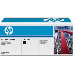 HP No 650a Ce270a Lasertoner, Sort, 13500s