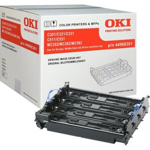 Oki 44968301 Tromle 30.000s Sort, 20.000s Farver