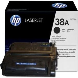 HP No 38a Q1338a Lasertoner, Sort, 12000s