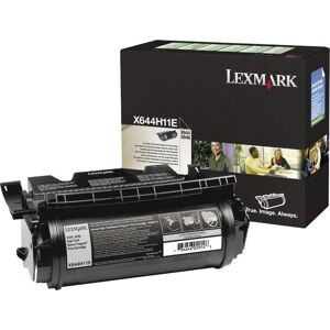 Lexmark 0x644h11e Lasertoner, Sort, 21000s