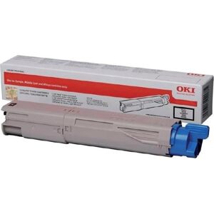 Oki 45862840 Lasertoner, Sort, 7.300s.