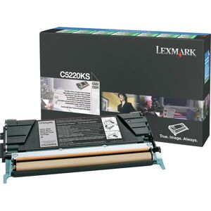 Lexmark 00c5220ks Lasertoner, Sort, 4000s