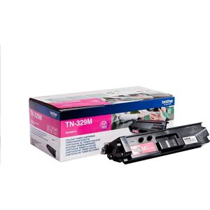 Brother Tn329m Lasertoner, Magenta, 6.000s