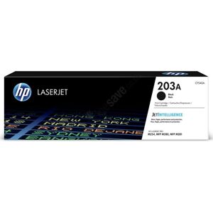 HP No 203a Cf540a Lasertoner, Sort, 1.400s