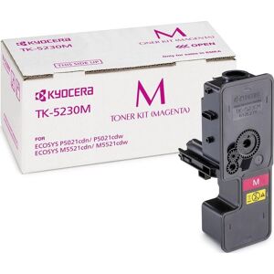 Kyocera Tk-5230m Lasertoner, Magenta, 2200s