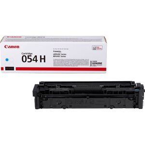 Canon 054 H Lasertoner, Cyan, 2.300 Sider