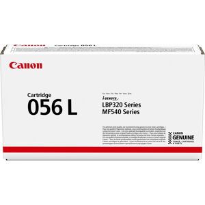 Canon Crg 056 L Lasertoner, Sort, 5.100s