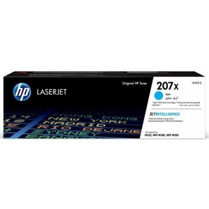 HP No 207x Laserjet Lasertoner, Cyan